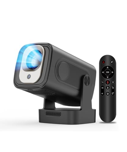 Mini Projector with Wifi and Bluetooth, 4k Support Smart Proyector, Auto Focus & Auto Vertical...