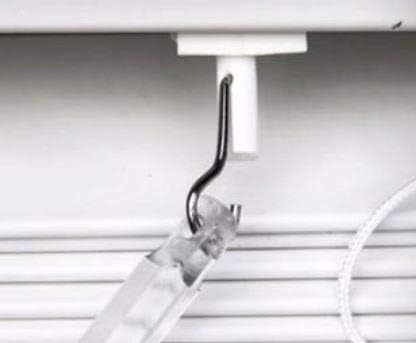 Miniatura 5 de Varita ciegavarilla, color blanco, alta resistencia (16 pulgadas, blanco, 1 paquete)