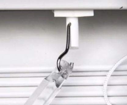 New Blind Wand/Rod - Color White- High Strength (12" White 2 Pack) #TOP4