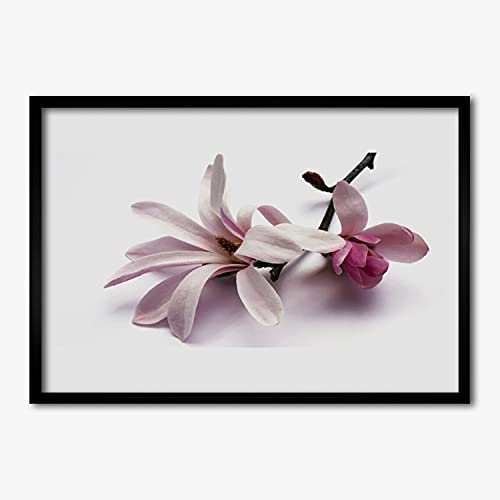 Affiche encadrée photo 70x50 cm Tulup avec cadre en MDF pour décoration murale de salon