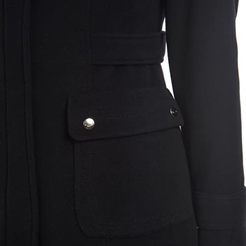 Fleet Street Ltd. Women's Wool Casmere Walker Jacket with Belt Detail4