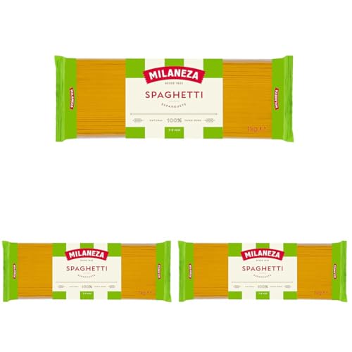 Milaneza - Spaghetti 1KG (Paquete de 3)