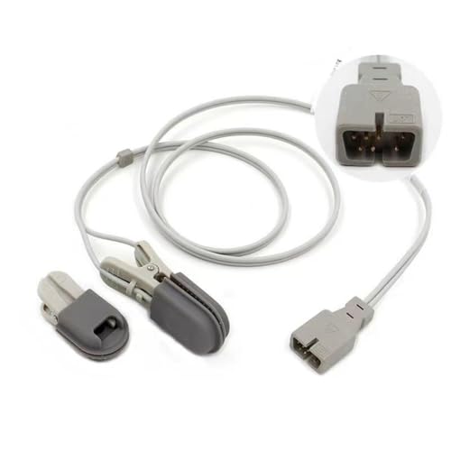 Vet Handheld Pulse Oximeter Accessory - SpO2 Sensor with 2 Sizes Clips - 7 Pins DB-Type Interface - Veterinary Use (Only Probe) image 5