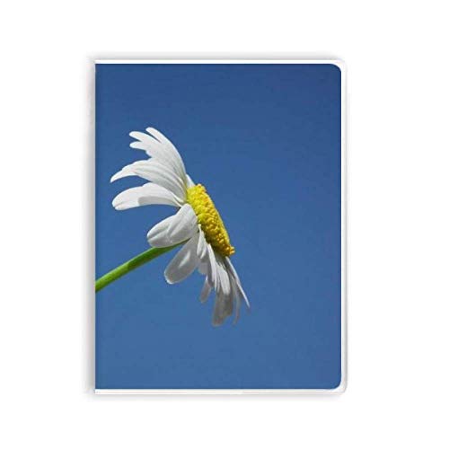 Carnet de notes souple bleu ciel et tournesol anti-fatigue oculaire pour écriture fluide