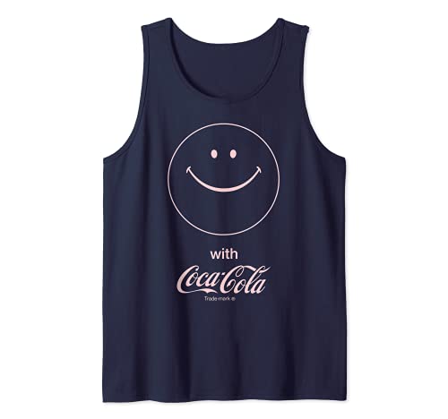 Coca-Cola Smiley Face Smile With Coke Camiseta sin Mangas