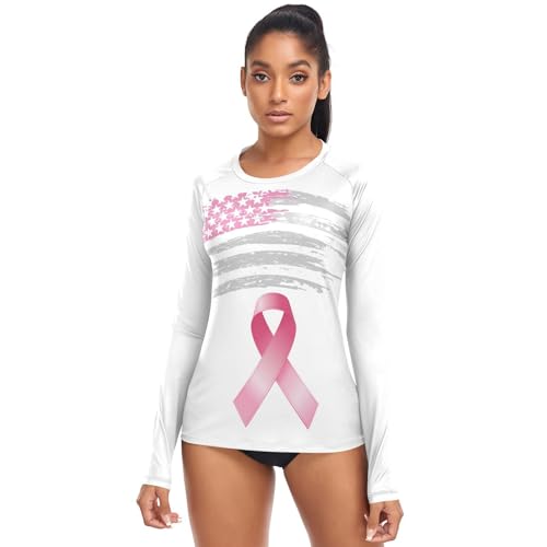 Rash Guard for Women UPF 50+ Swim Shirts Long Sleeve Sun Protection Beach Surfing Swimming Tops3