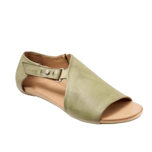 High heeled sandals Women's flat sandals with versatile buckle - Main Image