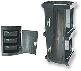 CSC Spa CM-3019C Acrylic Cart, Black