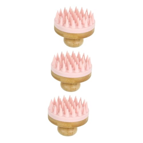 Brosse à cheveux pour massage du chevelu brosse de lavage douce Healvian