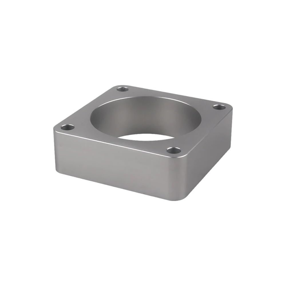 Ajuste de Aluminio for Jeep Wrangler TJ Espaciador del Cuerpo del Acelerador 2.5L 4.0L 1987-2004 YJ XJ WJ(Black 01)