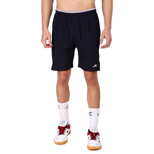 Image of VECTOR X Polyester Solid Sports Men Shorts for Running, Training, Fitness or Casual Use