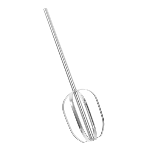jojofuny Batidor Eléctrico de Mano Varilla Alargada 0,8 Cm, Accesorio para Batidora, Pieza de Repuesto Multifuncional para Mezclar Masas, Helados y Crema, Adecuado para Cocina Reutilizable