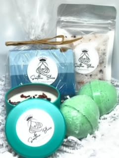 Gift Set, 5 Pieces (Coastal Amber Breeze, Eucalyptus Spearmint Rose Retreat, Spa Tonic, and Rose Garden)