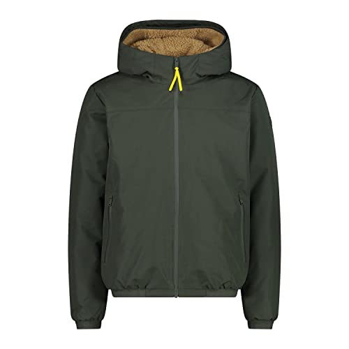 CMP Oxford jacket full zipped, Man, Bark, 56