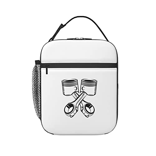 Crossed Pistons Mechanic Garage Engine ���ٓ��� ���ٓ��o�b�N �f�M �ۉ� �ۗ�