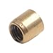 Reusable Oil Injector for Industrial Equipment, Copper Oil Cup with Straight-Through Pressure Injection Design, Brass Grease Nipple Lubrication Fitting for Machinery（6x6mm）