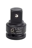 Sunex 4300 3/4-Inch Female 1-Inch Male Impact Socket Adapter