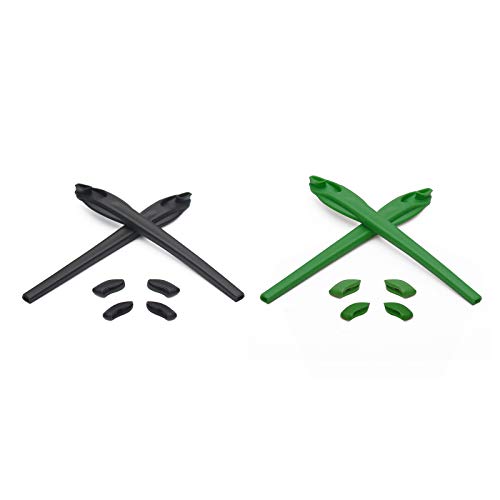 Image of Eye Opening Stuff Replacement Earsocks & Nosepiece Rubber Kits Compatible with Oakley Flak 2.0 /Flak 2.0 XL OO9188 Sunglasses