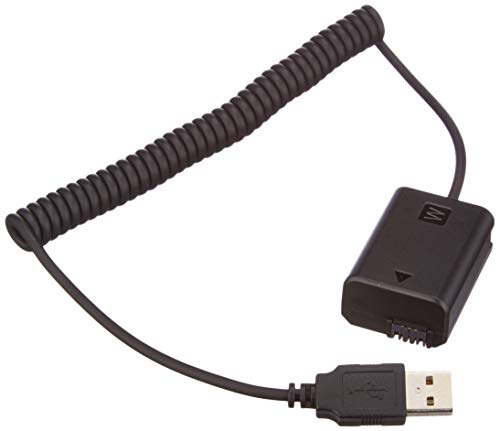 Fotga - Cable de alimentación USB para cámara Sony sin Espejo (A7,...