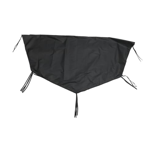 HOLIDYOYO Pet Caged Outdoor Covers Kennels Crates Dogs Mesh Dog Cage Cover Dog Kennel Roof Enclosures Playpens Pet Kennel Protective Dog Playpen Camping Pet Pen Cover 210d Oxford Cloth Black