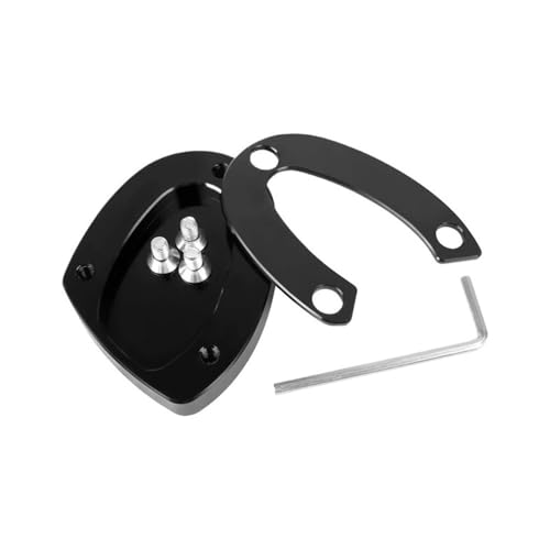 Extension béquille Triumph Street Triple pour éviter chutes sur goudron