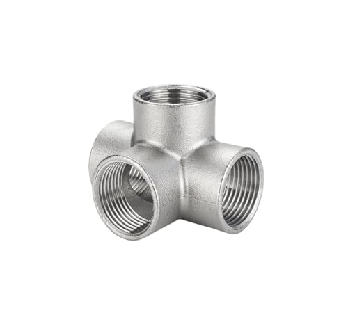 Coin tridimensionnel acier inoxydable 304 durable pour tube G1/2