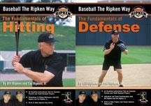 DVD Baseball the Ripken Way: Defense & Hitting Book