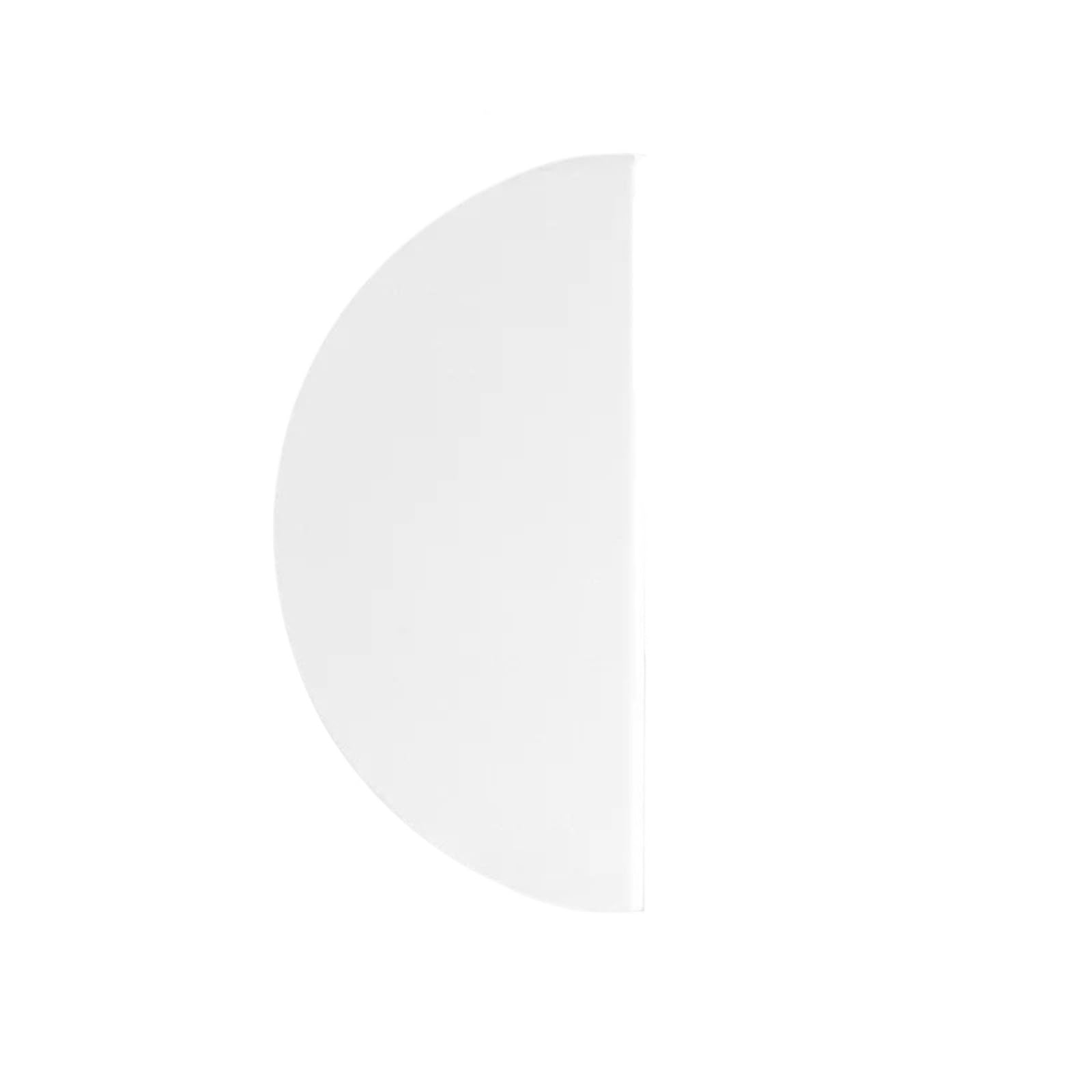 Wylqen Half Moon Handles 2pcs Matte Morandi Semi-Circle Wardrobe Handles