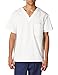 Dickies Mens Signature V-Neck Medical Scrubs Shirts, White, 3X-Large US