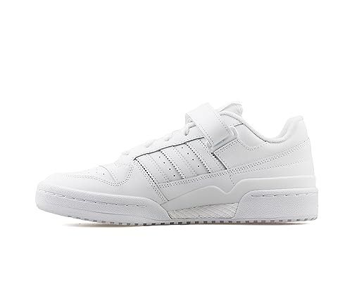adidas Homme Forum Low Basket, FTWR White, Fraction_44_and_2_Thirds EU