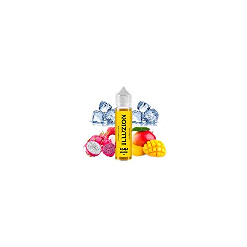 E-liquide Pitaya 50ml - Illuzion - Sans tabac ni nicotine - Vente interdite  au moins de 18 ans