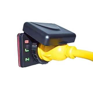 Power Watchdog SafeView Smart RV Power Inlet 30 Amp, Black (SV30API) – LED Status Power Inlet with Halo Light, Reversed Polarity Detection, ETL Certified Shore Power Connection