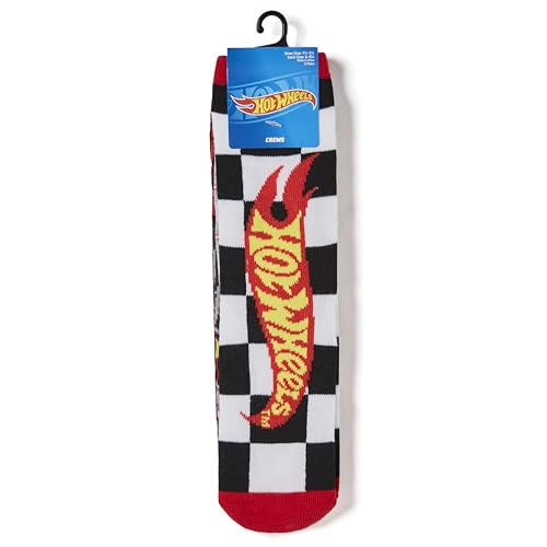 Hot Wheels Boys Race Car 3 Pack Crew Socks2