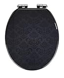 Langlebig & durabel: Die WC-Brille besteht aus formgepressten, mitteldichten Holzfasern (MDF). Holz ist ein individuelles und einzigartiges Naturprodukt, welches durch seine besondere Maserung jedes Stück zu einem Unikat macht.