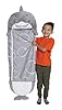 Happy Nappers: Pillow & Sleepy Sack Medium - Grey Shark - 54 x 20inches, 2-in-1:Plush Animal Opens Into Sleeping Bag, Soft Play & Nap Character, Kids 3 and up #4