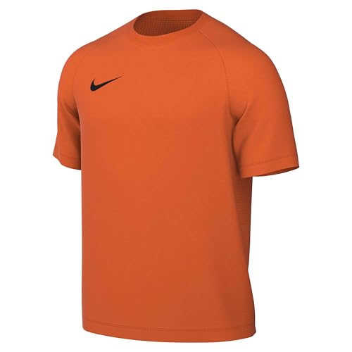 NIKE Dri-Fit Park VIII Maillot De Foot À Manches Courtes pour Homme, Safety Orange/Black, HV8173-819, L