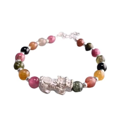 Bracelet tourmaline argent 925 cadeau idéal femme pour anniversaire et fêtes