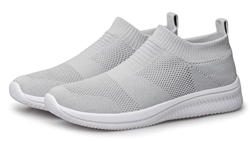 Image of vibdiv Pull-on Shoes Women Sock Sneakers Casual Lightweight Walking Jogging Yoga Indoor Outdoor Travel