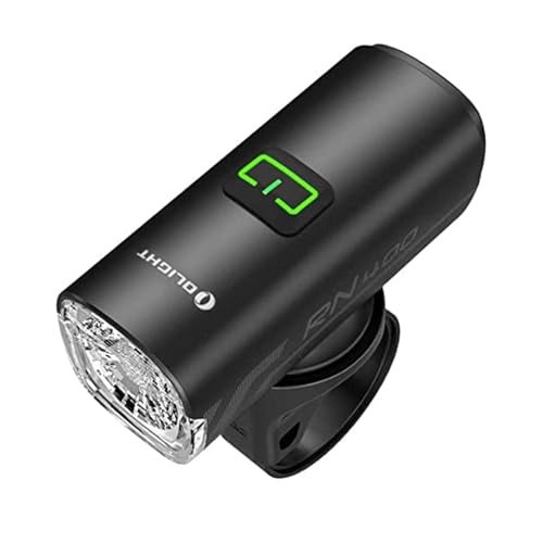 OLIGHT RN 400 LED Luz de Bicicleta Delantera de 400 Lúmenes, 89 Metros MAX. Faro Delantero Bici Recargable con USB-C,IPX 7 Impermeable Linterna Luz del Casco MTB