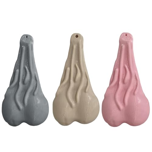 3 Pack Funny Trailer Hitch Cover Balls Nuts Ridiculous Trailer Hitch Decoration Trailers Hook Cover Gag Prank Funny Exterior Vehicle Decoration for Boyfriend Husband Men
