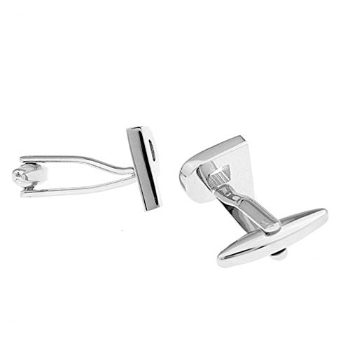 Mancuernillas Daesar para Camisas Tuxedo Plateadas miniatura 2