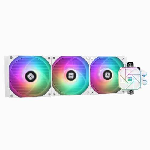 Image of Thermalright Aqua Elite 360 White V3 AIO CPU Cooler, 360 Liquid Cooling, ARGB PWM Fans, Intel LGA1150-1200 /2011 /1700, AMD AM4 /AM5