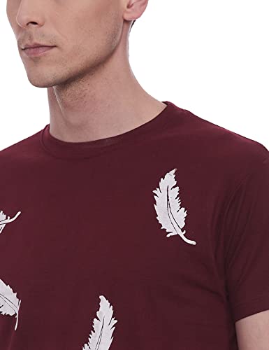 Image of TLF Men's Printed Premium Cotton Regular Fit T-Shirt