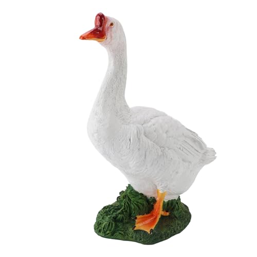 Haofy Disculpture pour Les Figures D'oies Bloquées pour Saisir la Décoration du Jardin dans la Décoration Extérieure de l'herbe (#1)