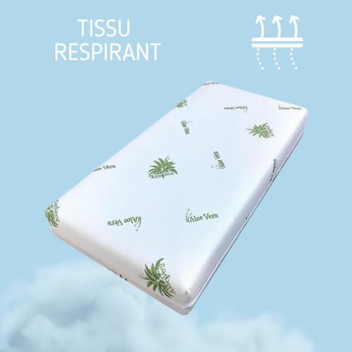 Matelas lit bébé 140x70x12 cm Kiby® dehoussable lavable - 5