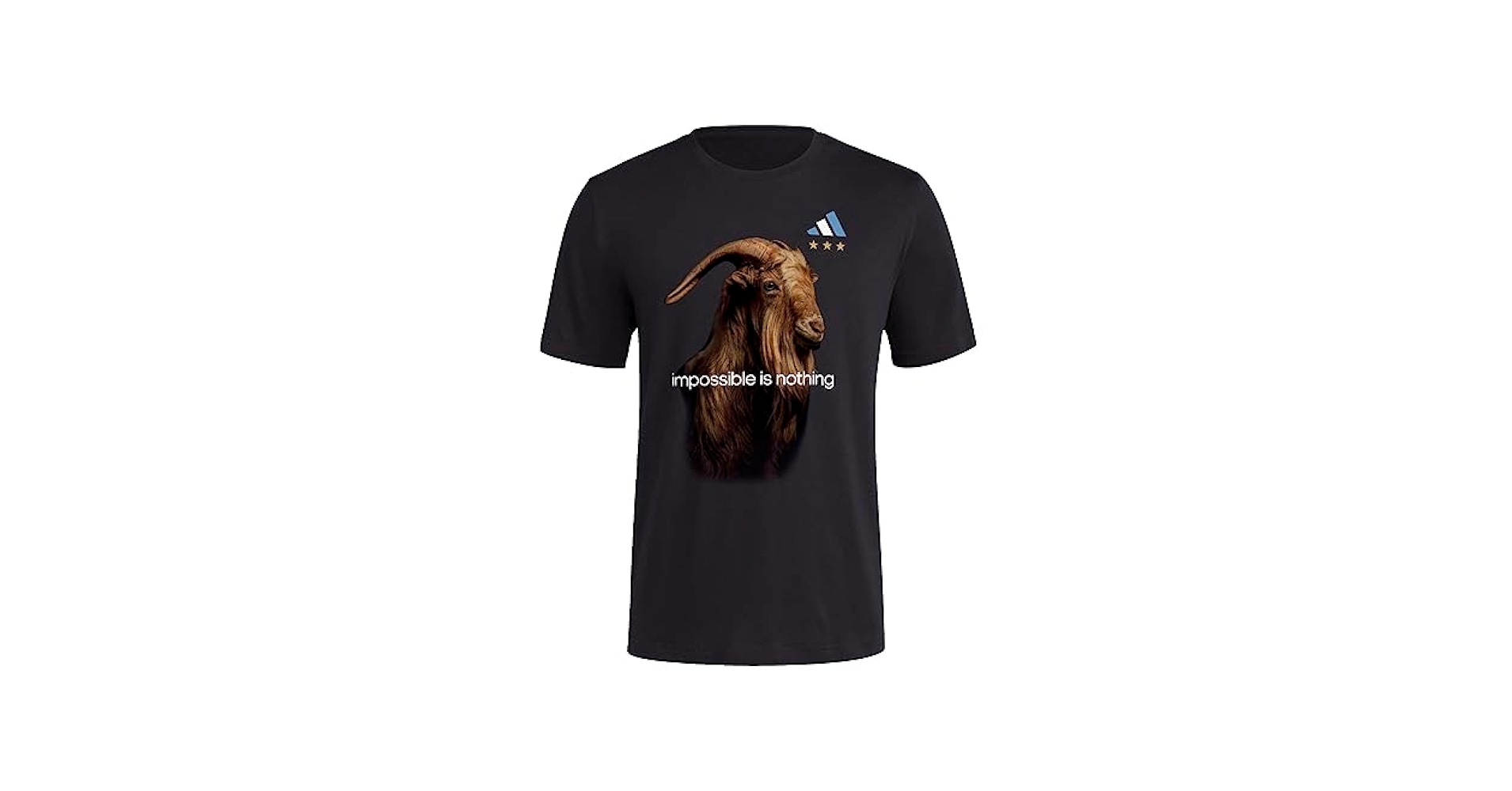 Tシャツ・カットソー adidas originals Messi Goat Graphic T-shirt Black Amazon.com : adidas Messi Goat Graphic Tee Men's, Black