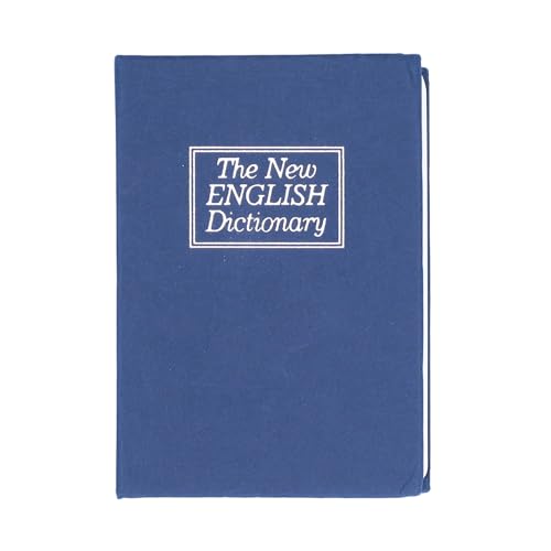 Phefop Mini Safe Box Schmuck Speicherbuch Miniblau