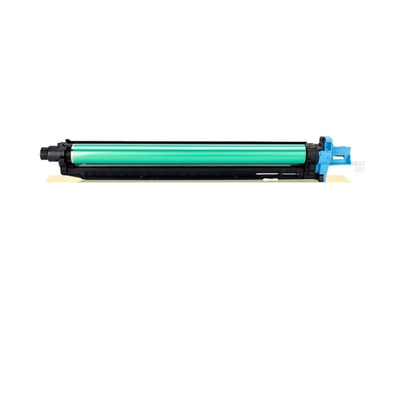 Tambour DR512 jaune remplace un tambour rayé sur copieur Bizhub C454 C554