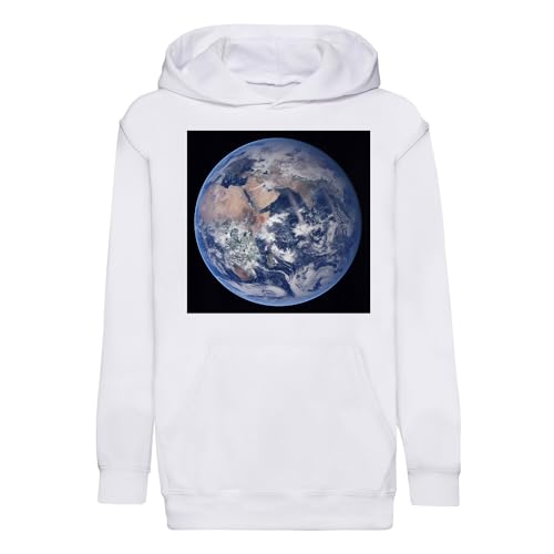 Sweat à capuche enfant Planete Terre cadeau idéal anniversaire noël