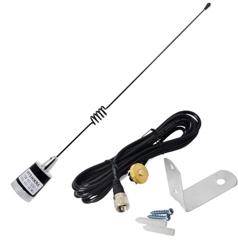 Antenne NMO 462-467 MHz UHF gain optimisé pour émetteur-récepteur